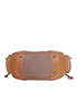 Jacquard Logo Shoulder Bag, top view